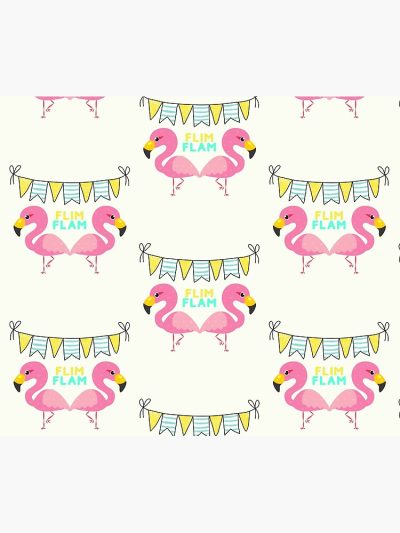 Flimflam Flamingo Party Tapestry Official Flim Flam Merch