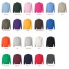 sweatshirt color chart - Flim Flam Merchandise