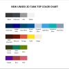 tank top color chart - Flim Flam Merchandise